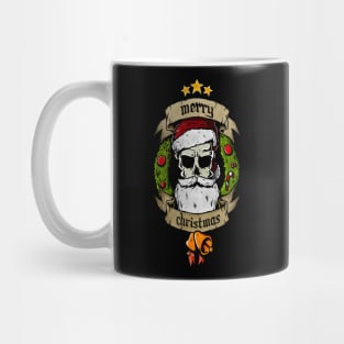 Merry Christmas Skull design Mug